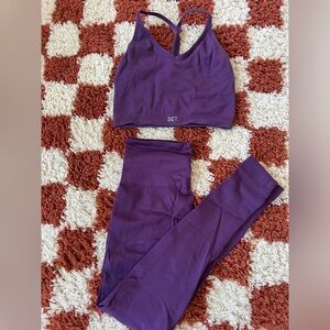 Set Active Top and Leggings in Fig